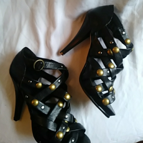 Zigi SoHo heeled leather sandals-sz 8 - Picture 2 of 6